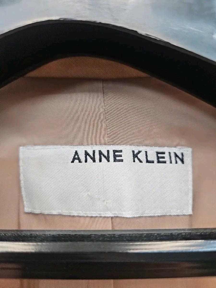 ANNE KLEIN 베이지 싱글 코트 (223 4