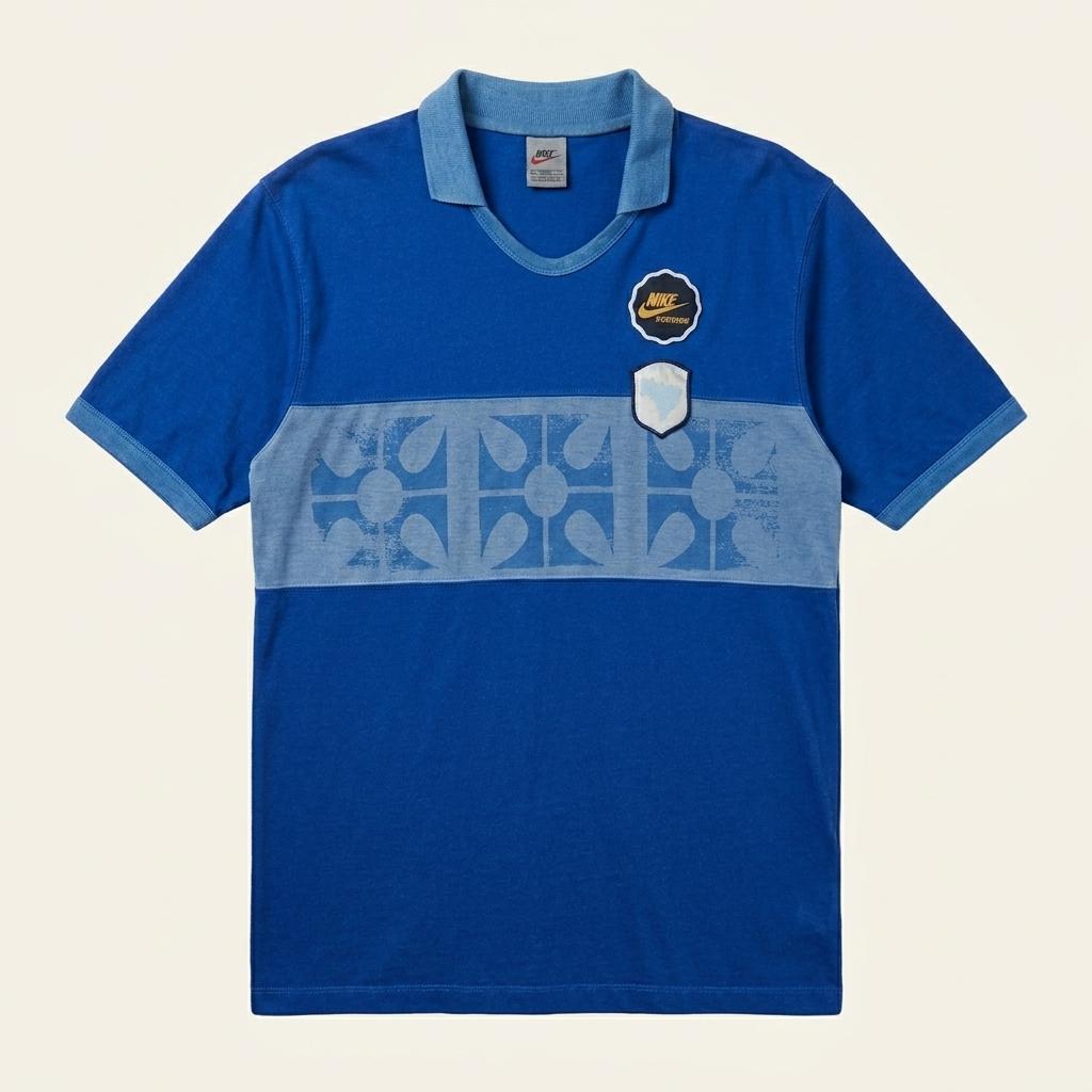 나이키 블루 빈티지 풋볼 저지 (216