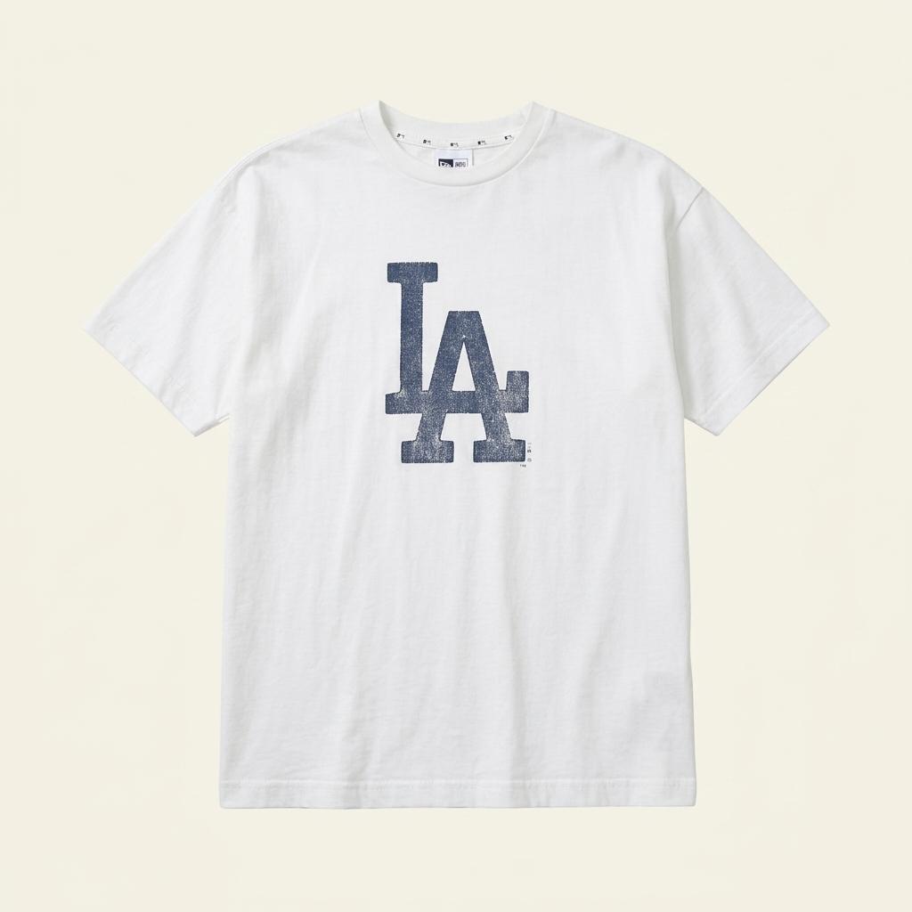 MLB LA 다저스 반팔 티셔츠 화이트 (215 1