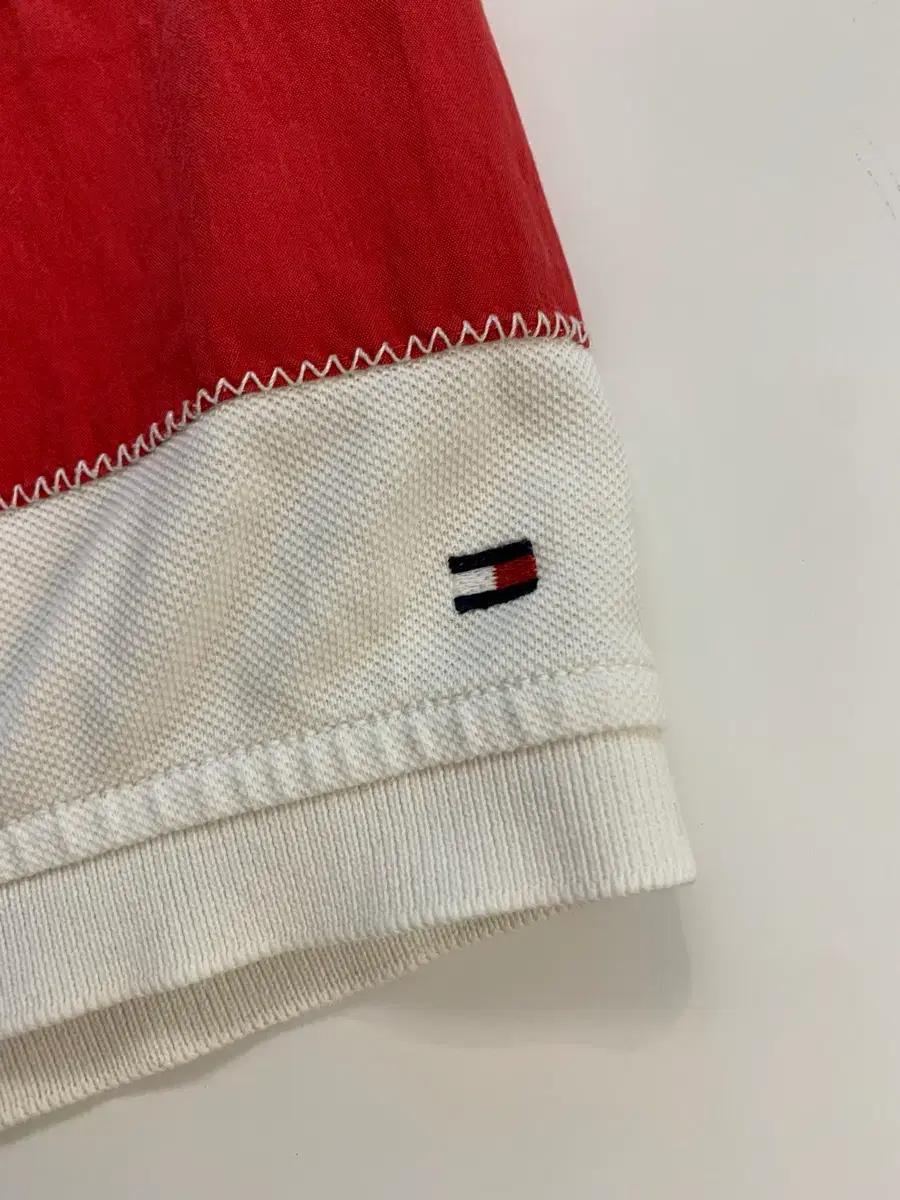 타미 배색 반팔 카라티 7