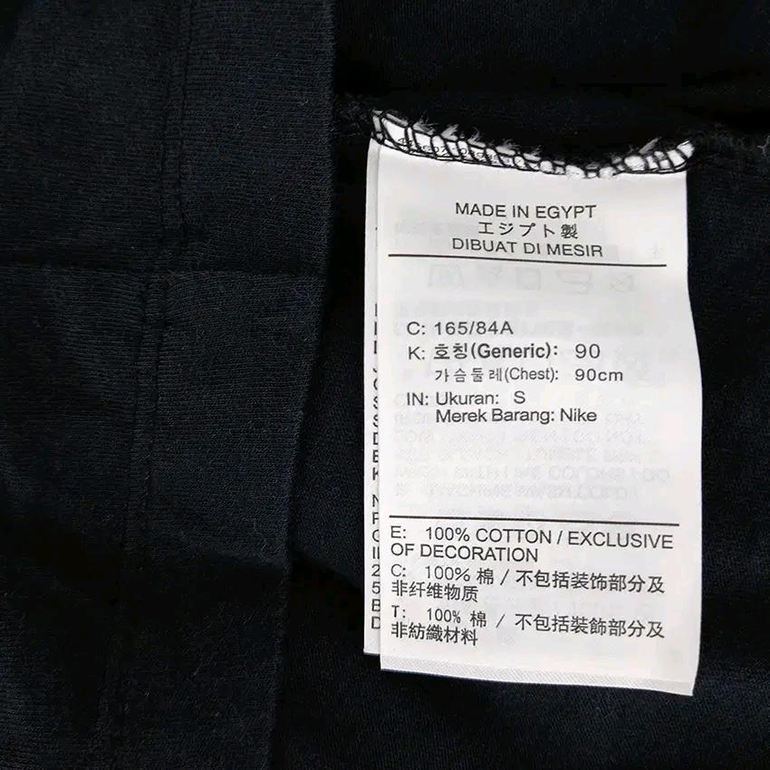 나이키 여성 여름 앞뒤프린팅 라운드반팔티 블랙90 (HU45457) 6