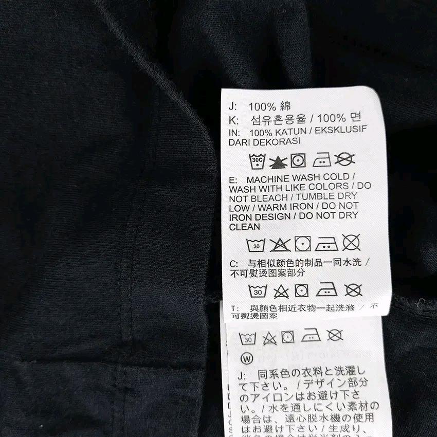 나이키 여성 여름 앞뒤프린팅 라운드반팔티 블랙90 (HU45457) 7
