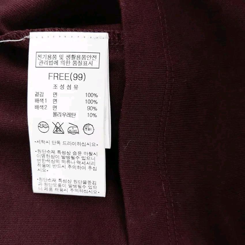 나이스클랍 여성 여름 루즈핏 카라반팔 박스티 핑크F (HU45514) 6