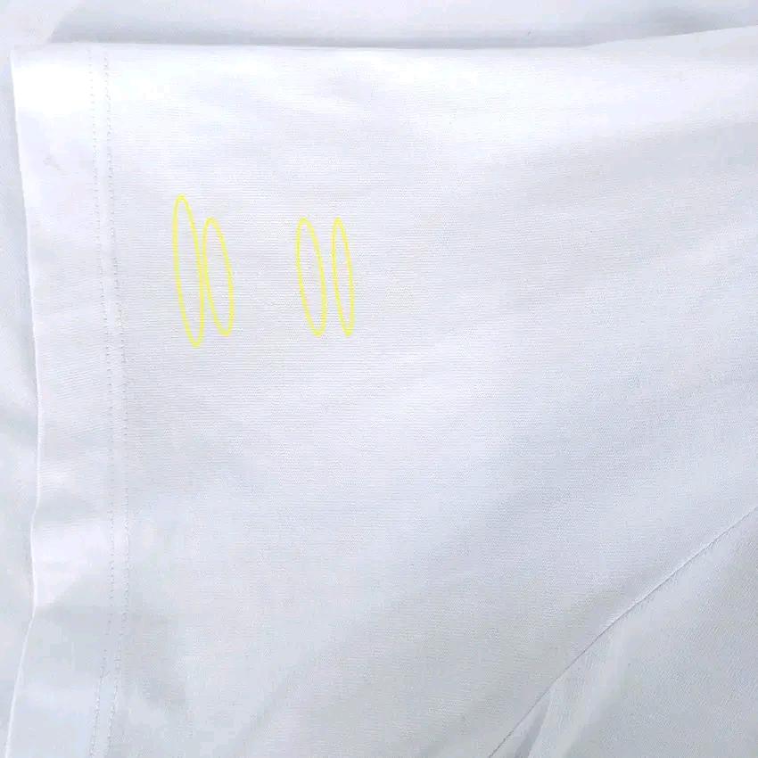 MSGM 여성 로고은박 반팔티 화이트M (HU45538) 8