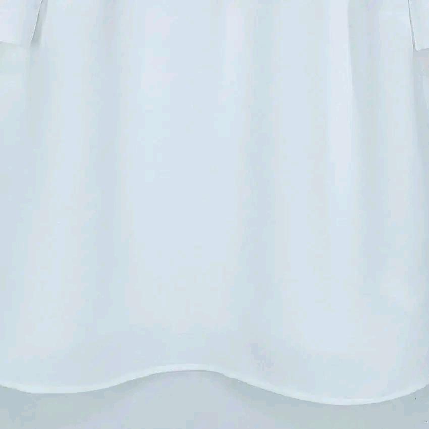 끌로디피에로 여성 쉬폰 반팔블라우스 화이트 (HU33753) 5