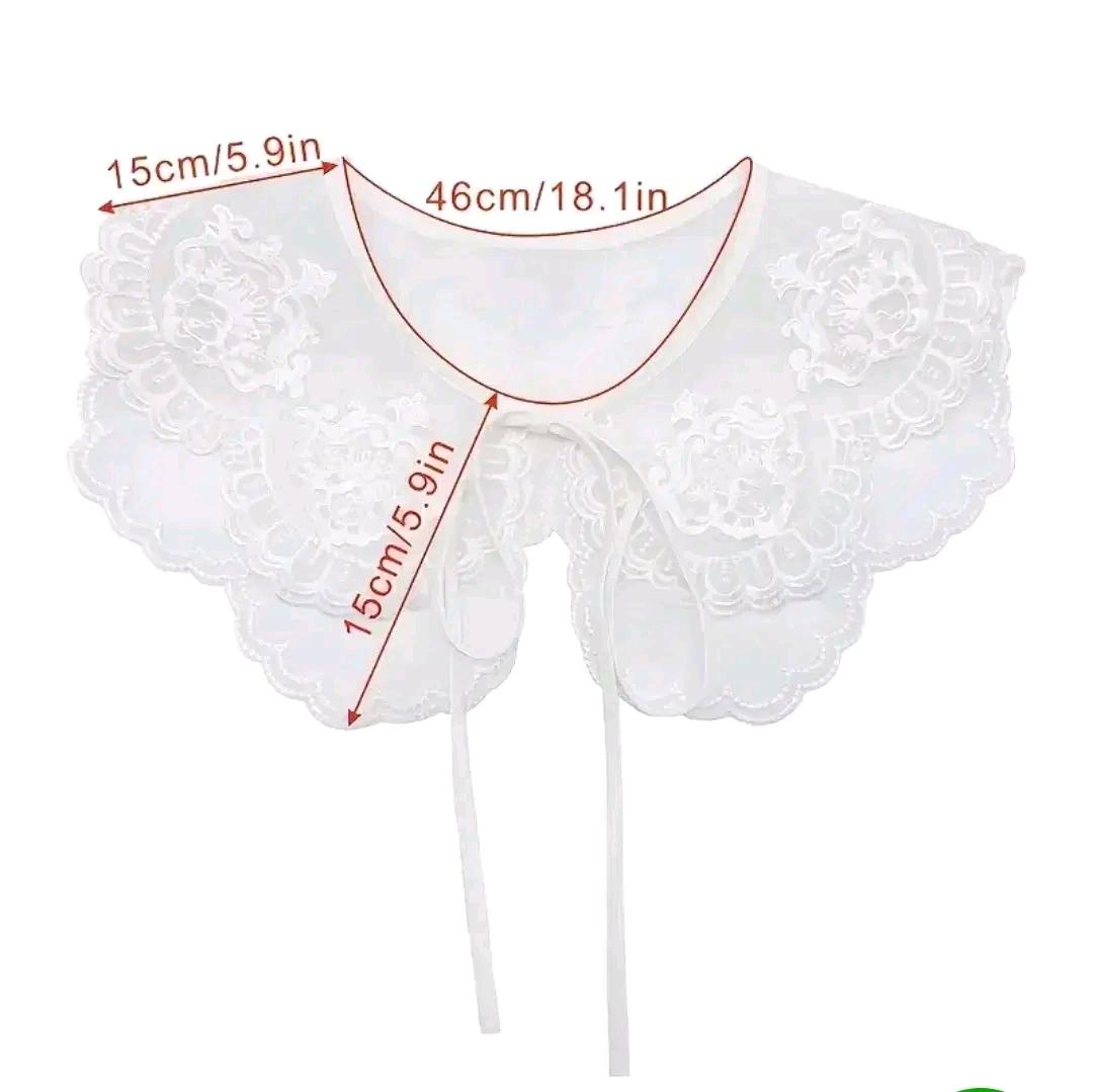 AC44 자수 페이크 카라 3