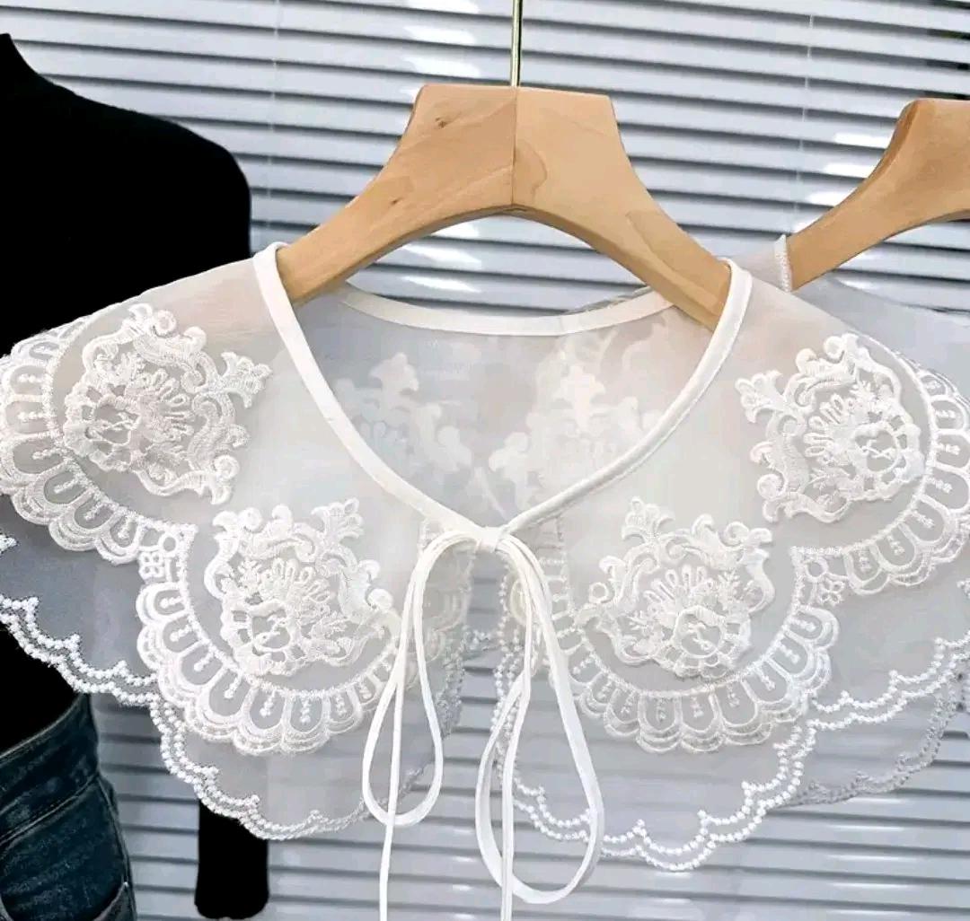 AC44 자수 페이크 카라 7