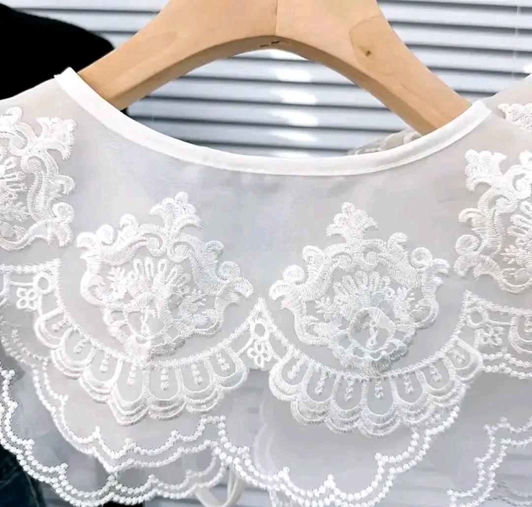 AC44 자수 페이크 카라 6