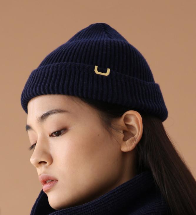 스튜디오 언더컨트롤 네이비 골지 비니 6