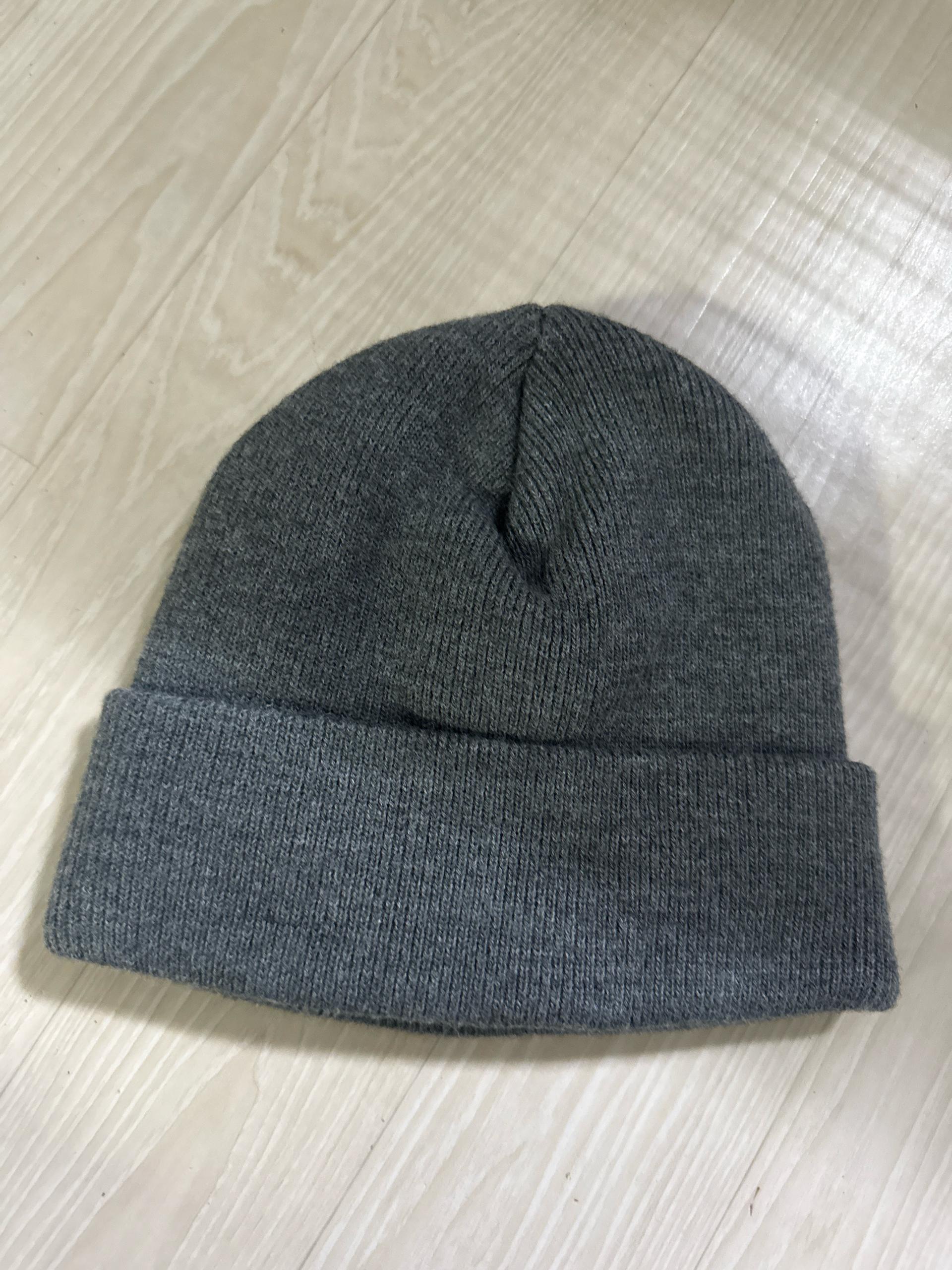 캉골 자수 로고 비니 차콜 3