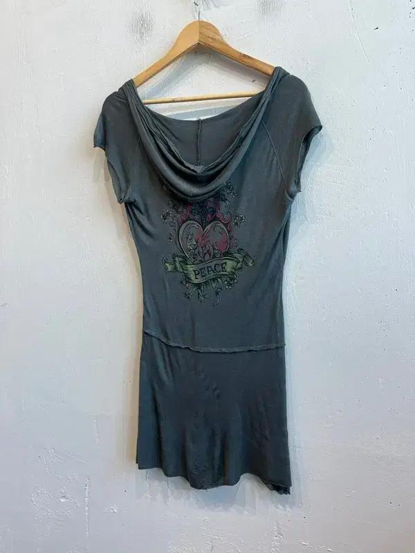 S TWELVE 펑크 레이온 원피스 Made in USA 3