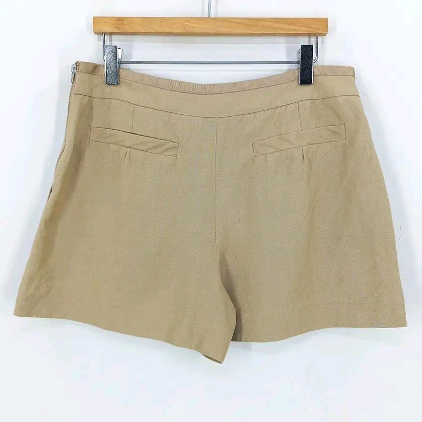 꾸즈 여성 여름 린넨혼방 핫팬츠 베이지 (HU45577) 3