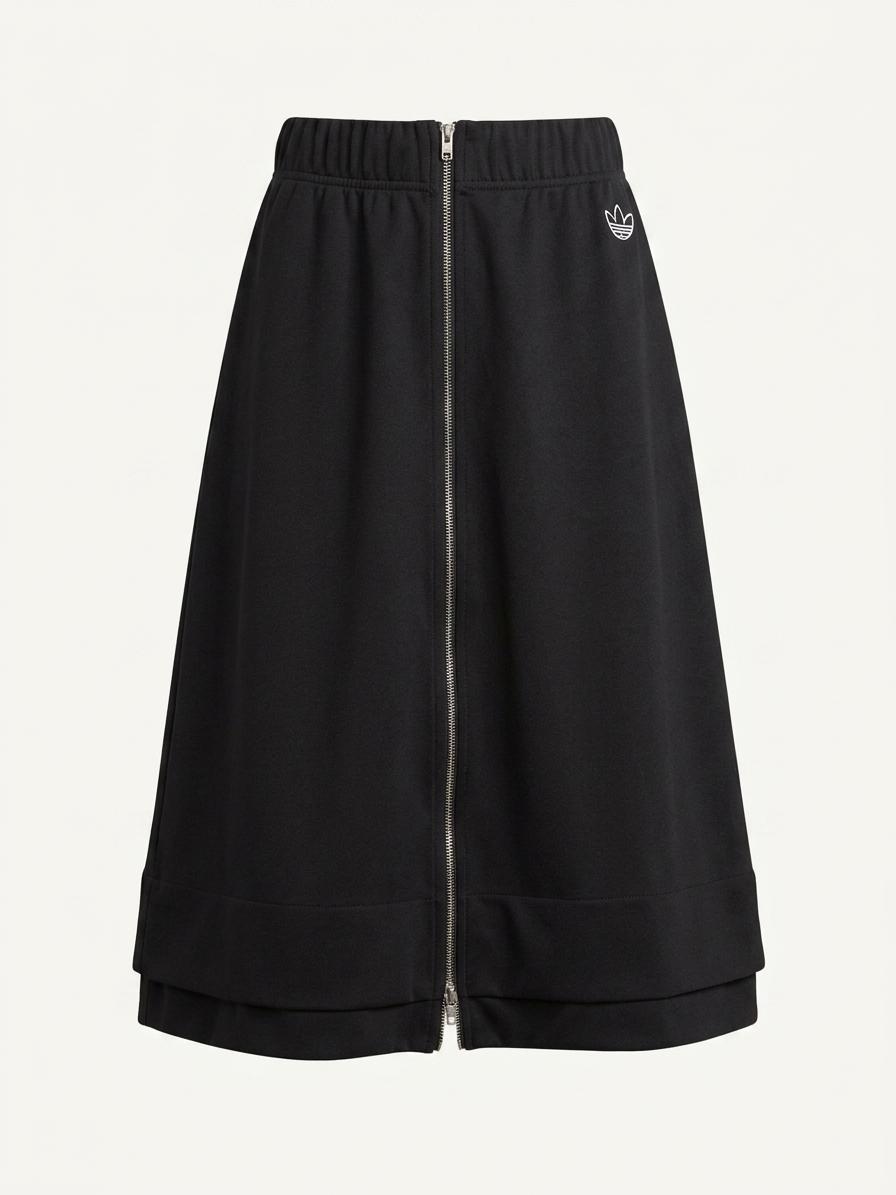 아디다스 adidas 집업 스커트 치마 XS [A518] 1