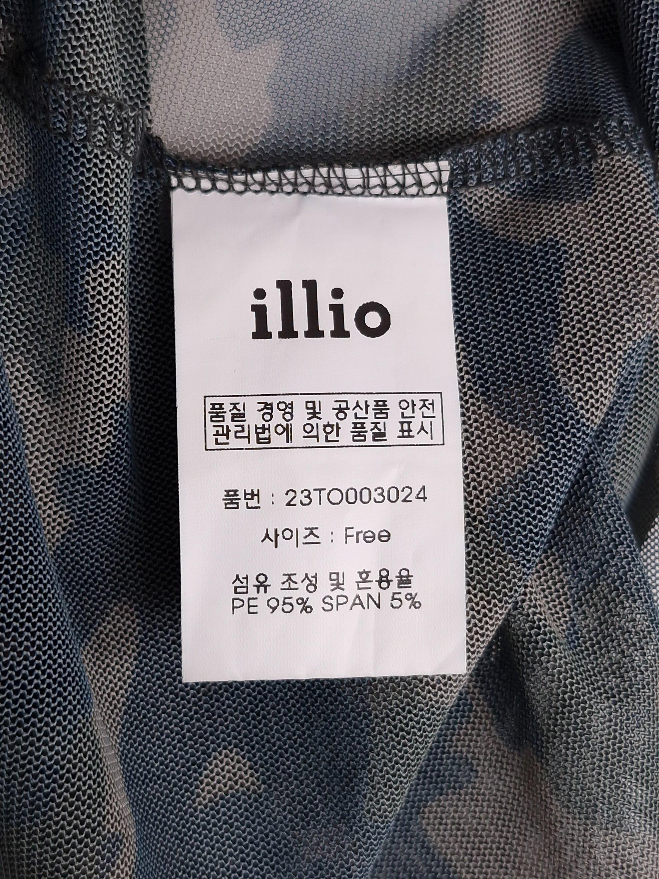 일리오 illio 카모 시스루 긴팔티셔츠 F [A521] 5