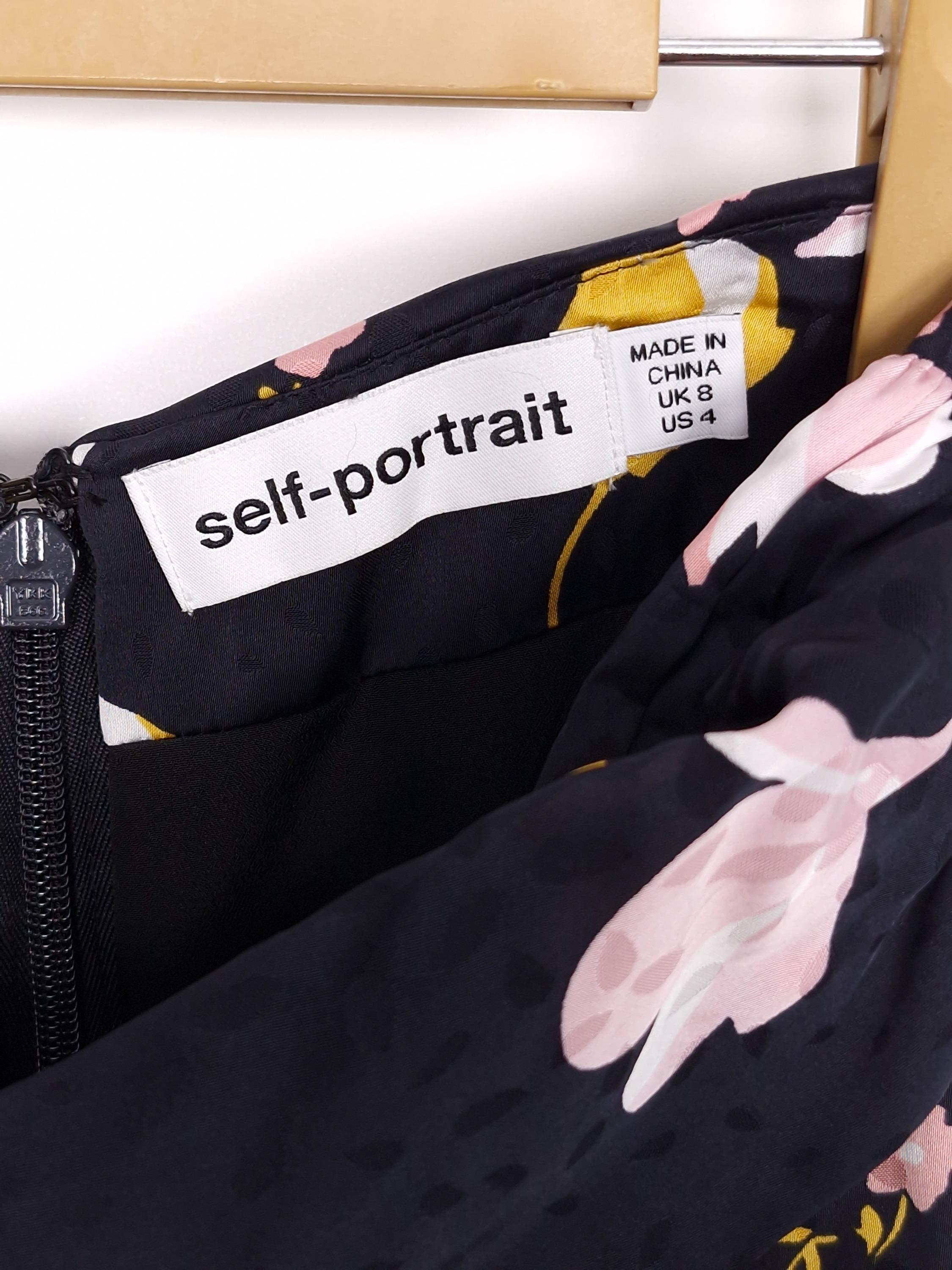 셀프 포트레이트 Self-Portrait 롱 치마 UK 8 / US 4 [A523] 4