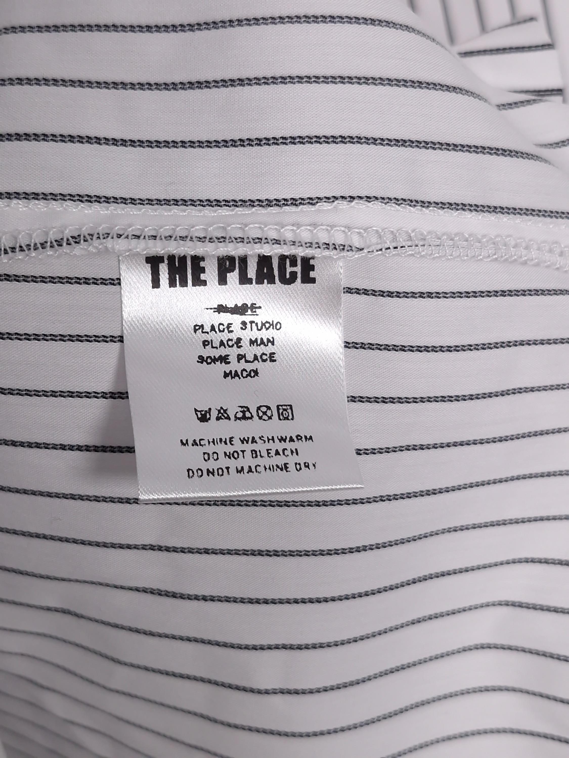 플레이스스튜디오 PLACE STUDIO 스트라이프 셔츠 (새상품) [A533] 5
