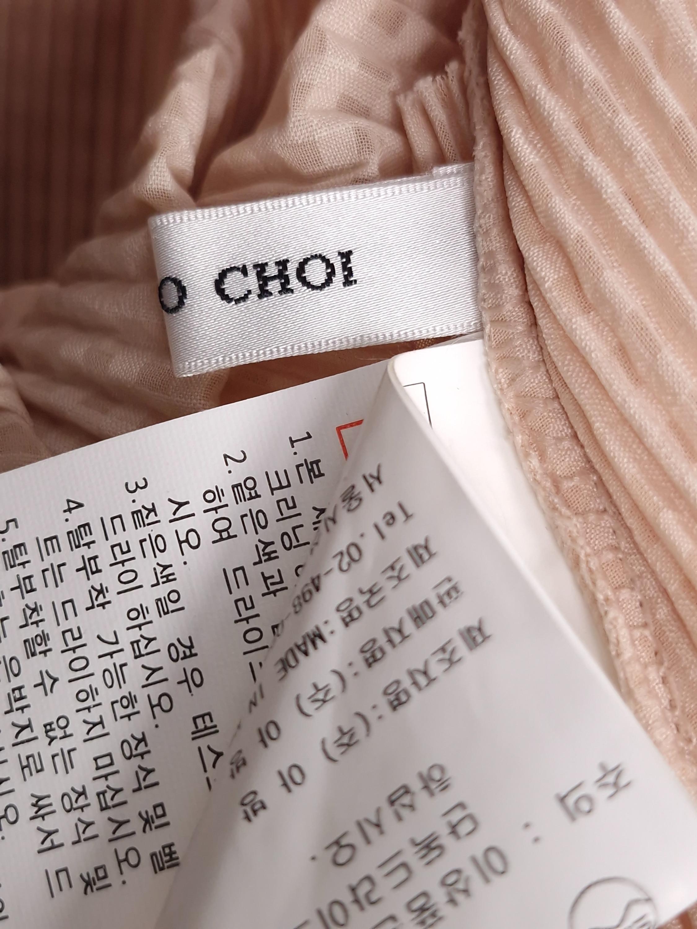 루치아노최 LUCIANO CHOI 플리츠 민소매 블라우스 88-160 [A535] 5