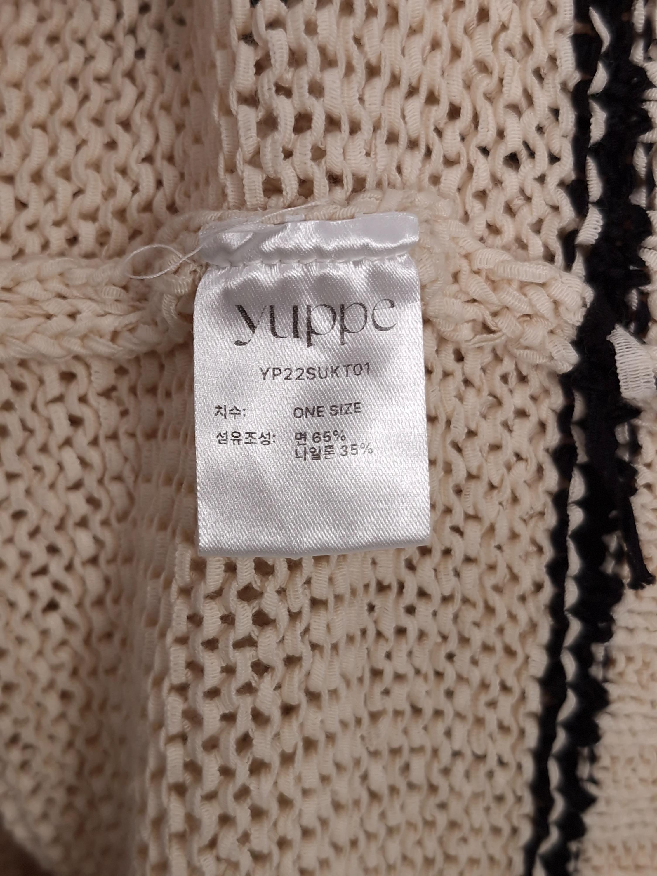 엽페 YUPPE 코튼 반팔 니트 ONE SIZE [A552] 5