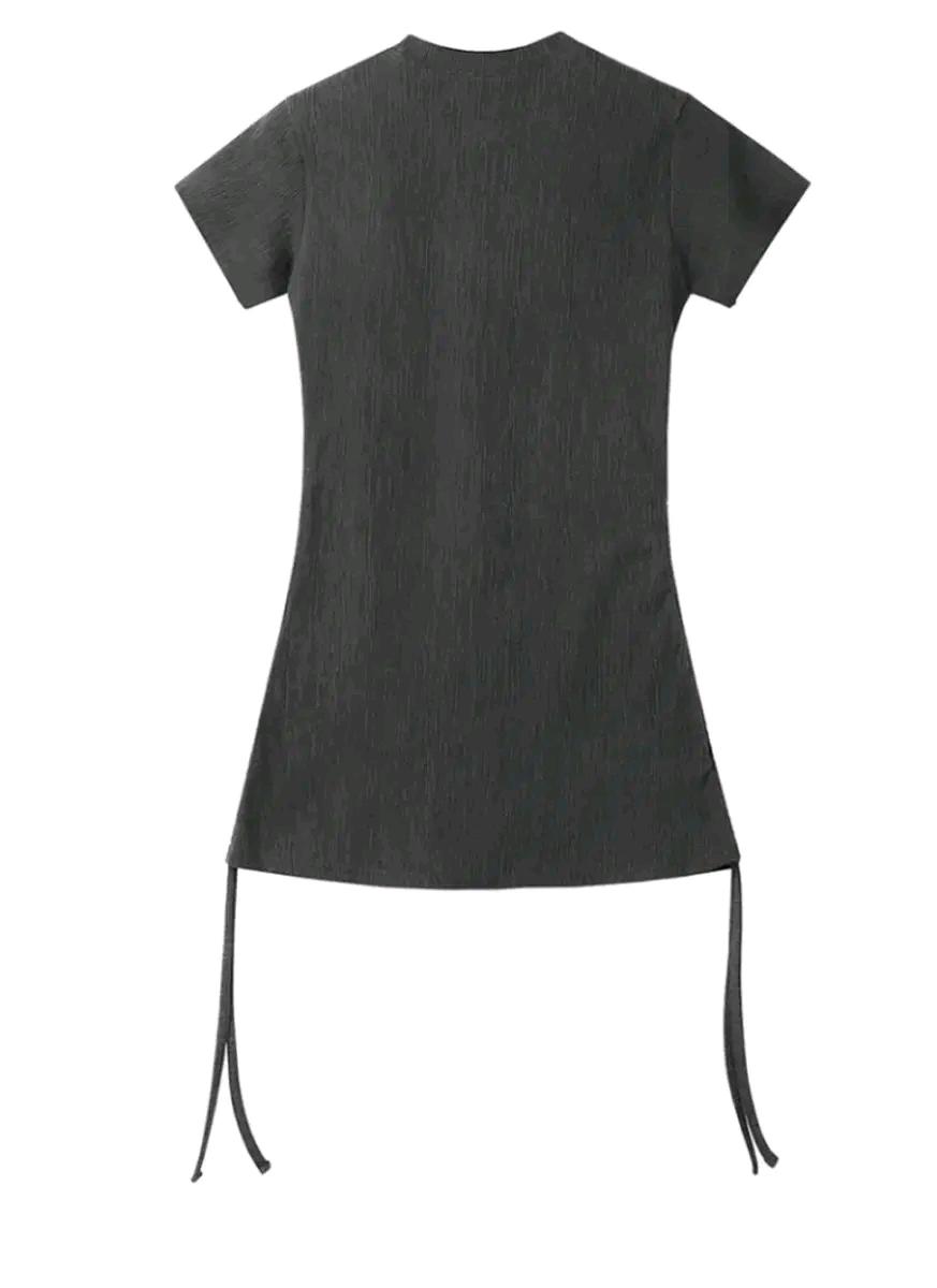 어반드레스 Rancy Rain Mini Dress GREY, s 8