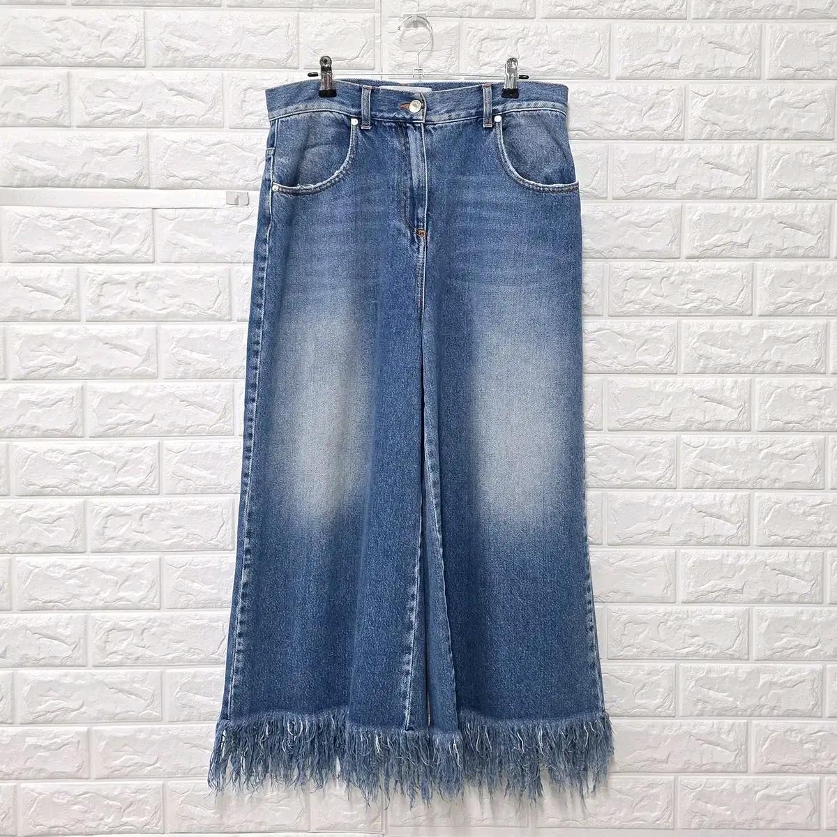 29인치 MSGM 와이드 버뮤다 팬츠 데님팬츠 E221 2