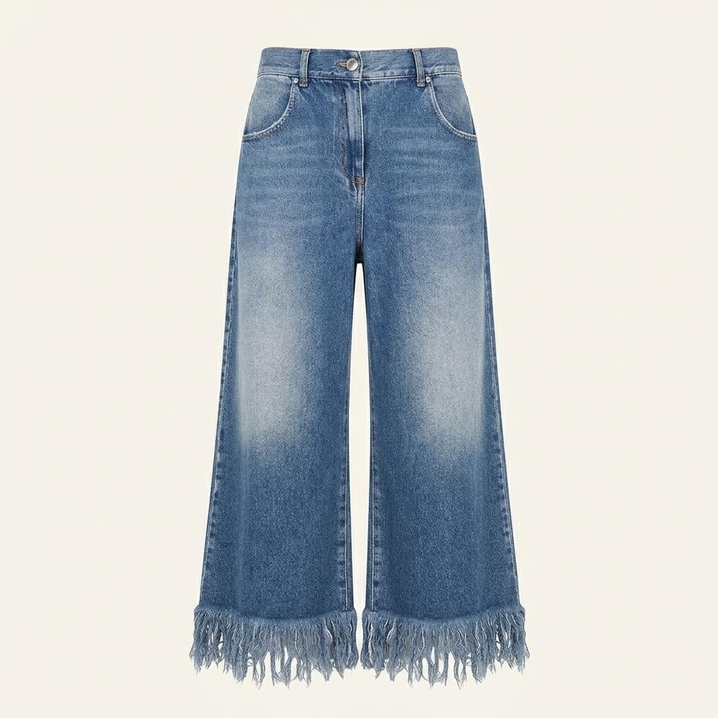 29인치 MSGM 와이드 버뮤다 팬츠 데님팬츠 E221 1