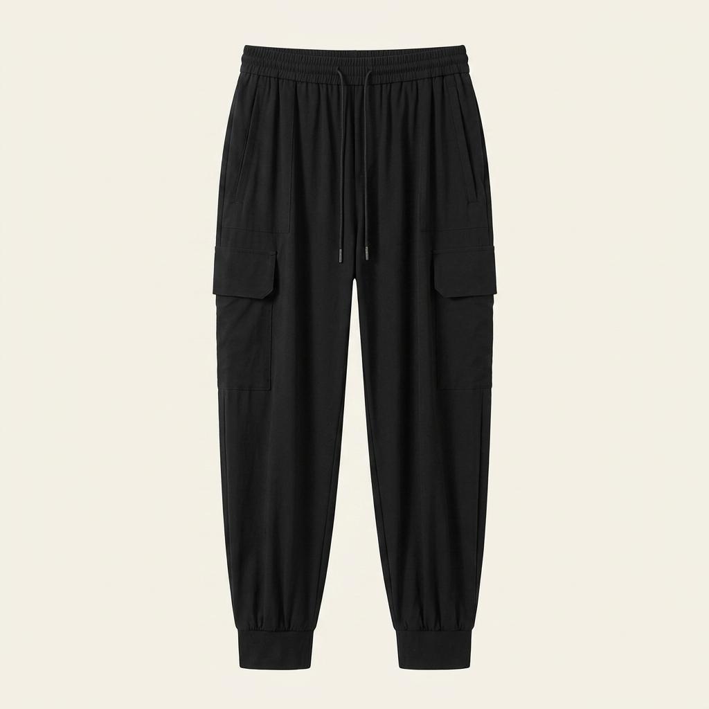 29일치 일끌로소 ILCORSO 블랙 조거팬츠 E261 1
