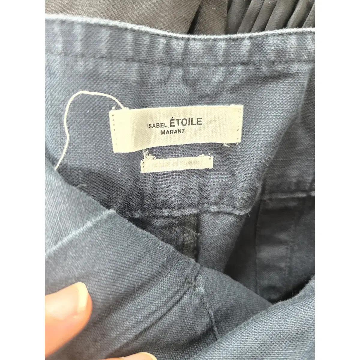 31인치 이자벨마랑 블랙 벨트 숏팬츠 E265 3