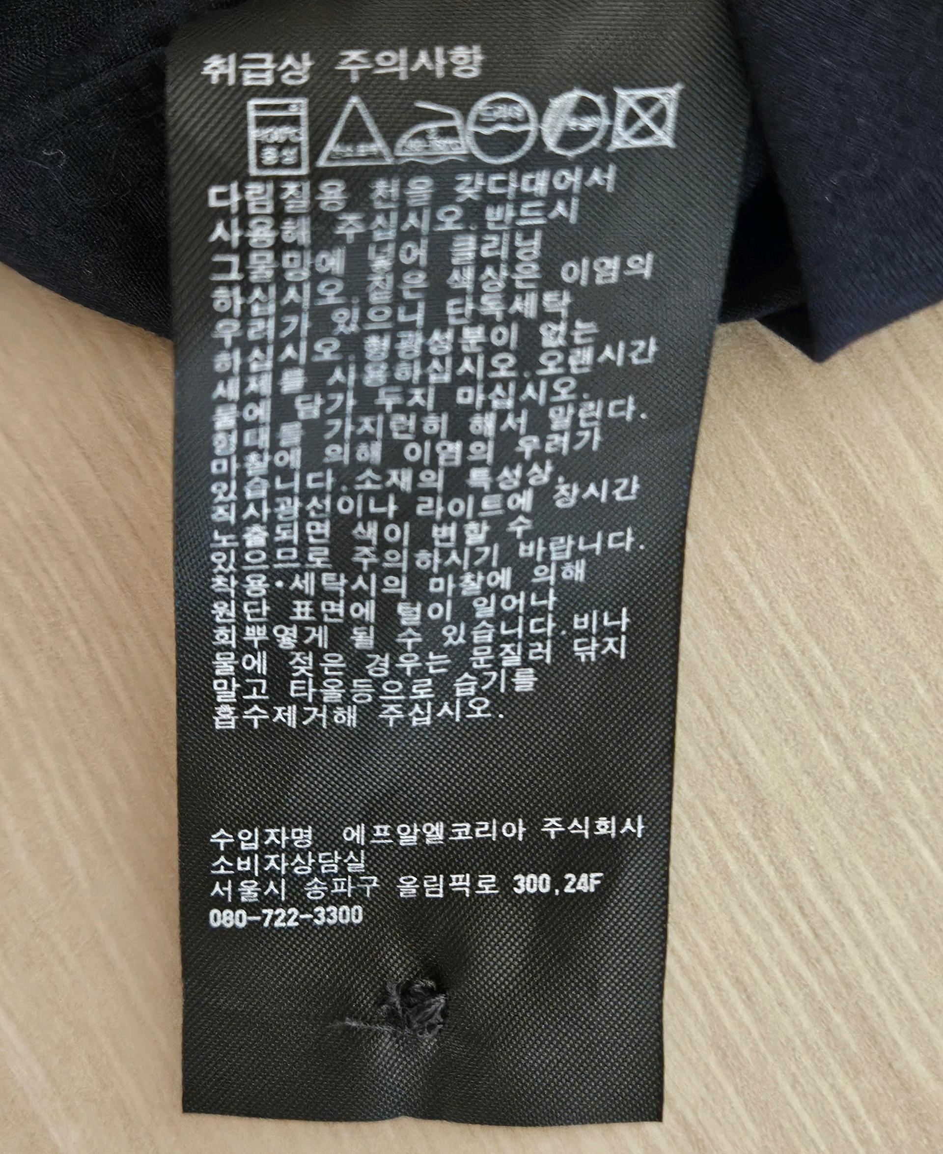 유니클로 오픈칼라 반팔 셔츠 네이비 4