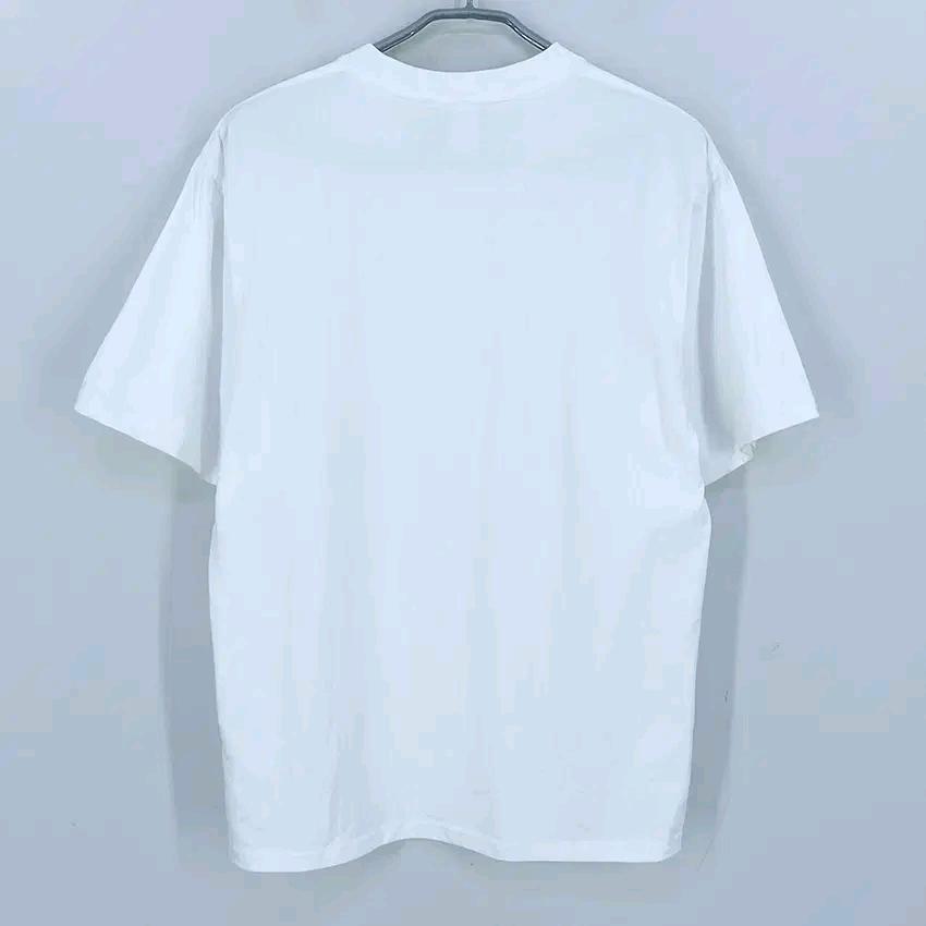 FASHION 남성 여름 프린팅 라운드반팔티 화이트95 (HU45639) 3