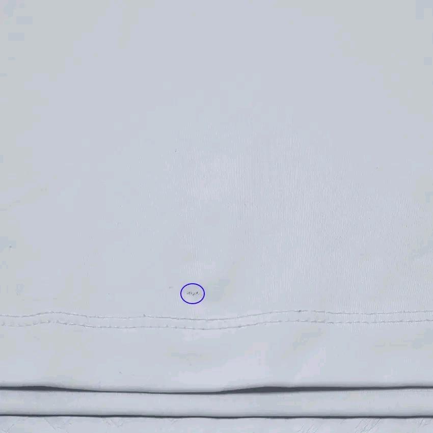 헤지스골프 여 여름 상단잔펀칭 스판반팔티 화이트90(HU45648) 7