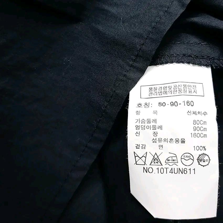 톰보이 여름 루즈핏 반팔 미니원피스 다크네이비80 (HU45659) 6