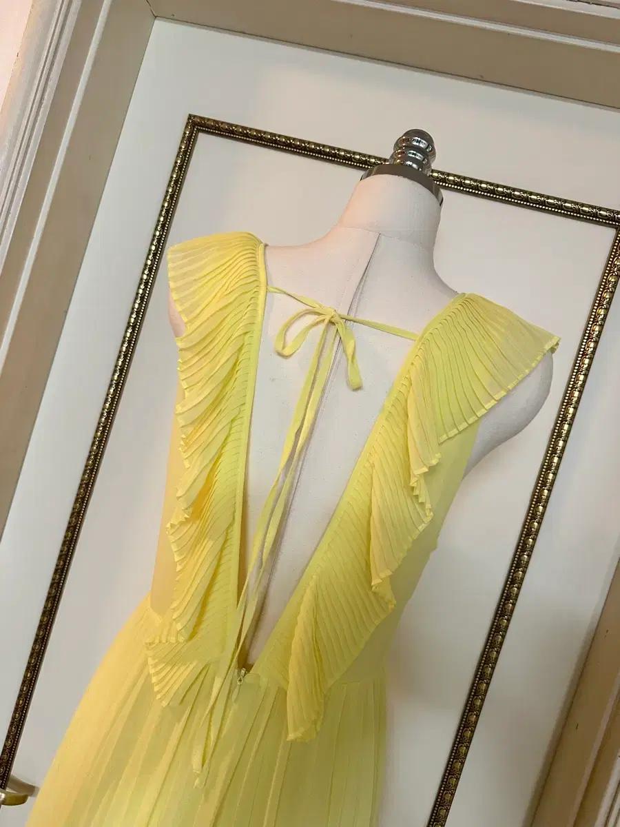 ZARA 자라 백리스 플리츠 맥시 롱 원피스 휴양지룩 리조트룩 4