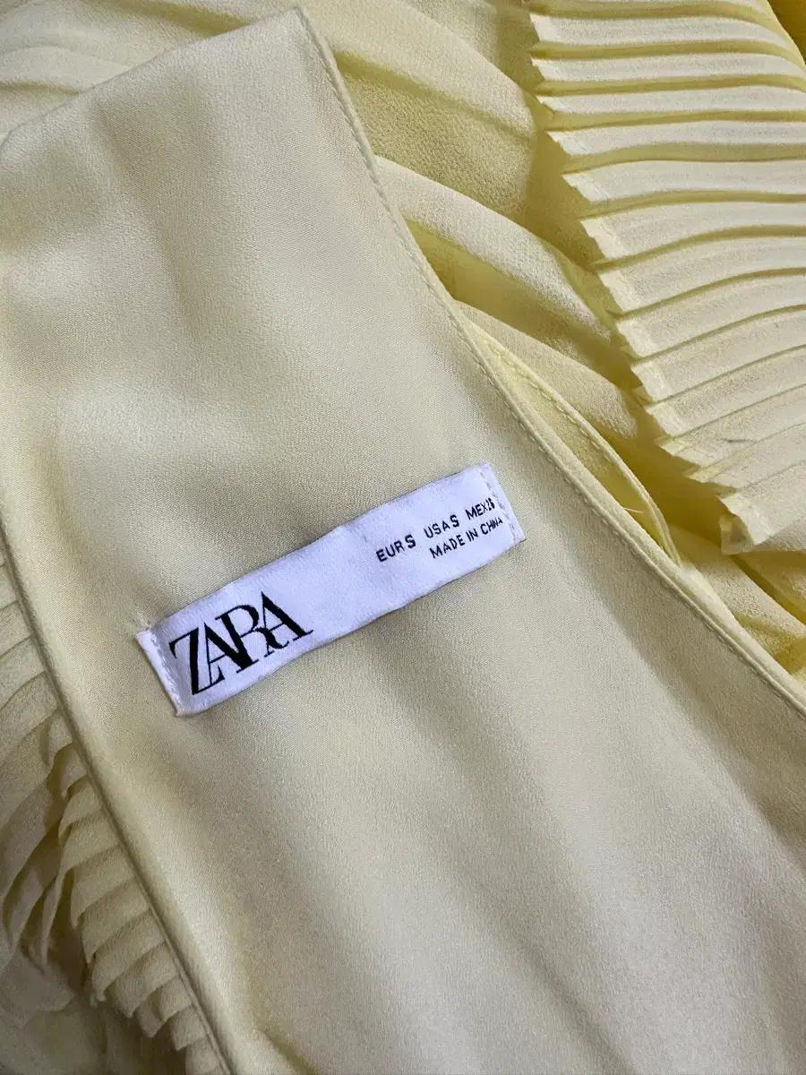ZARA 자라 백리스 플리츠 맥시 롱 원피스 휴양지룩 리조트룩 11