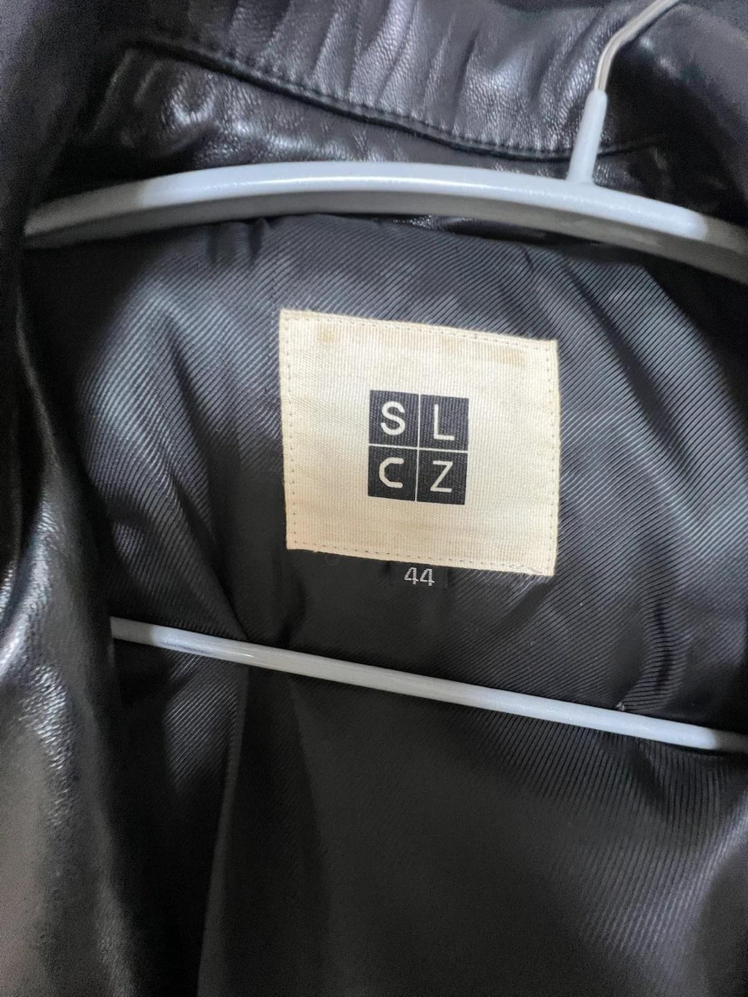 SLCZ 셀렉티즘 블랙 가죽 라이더 자켓 44 4
