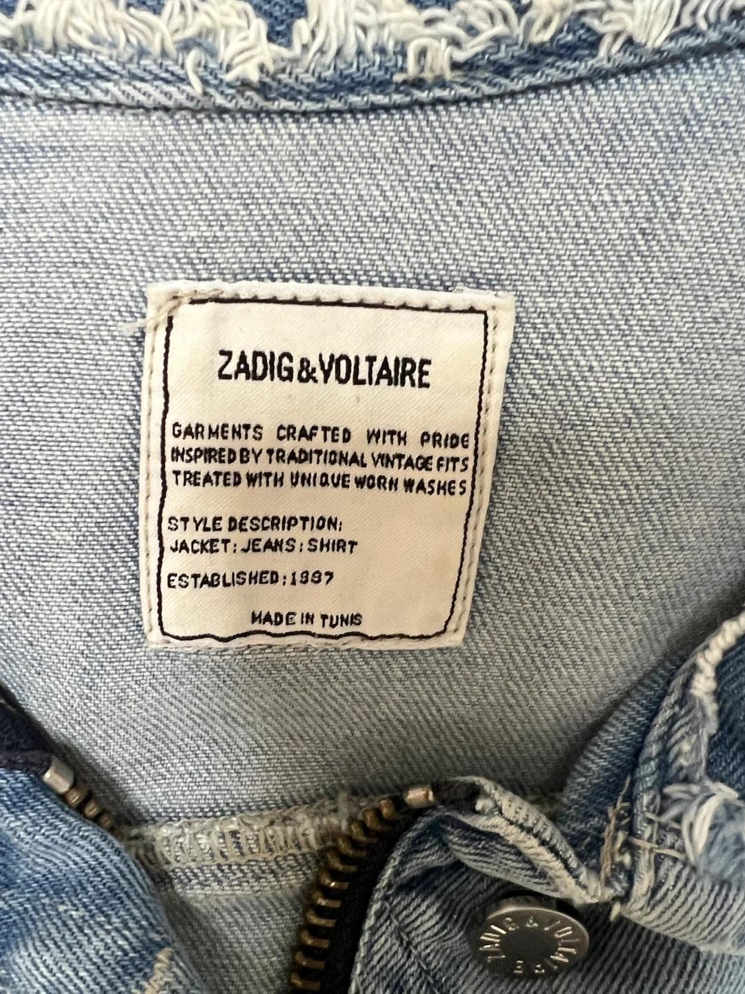 ZADIG&VOLTAIRE 쟈딕앤볼테르 데님 자켓 S 5