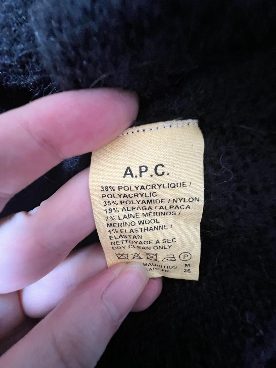 A.P.C. 블랙 니트 원피스 XS 5