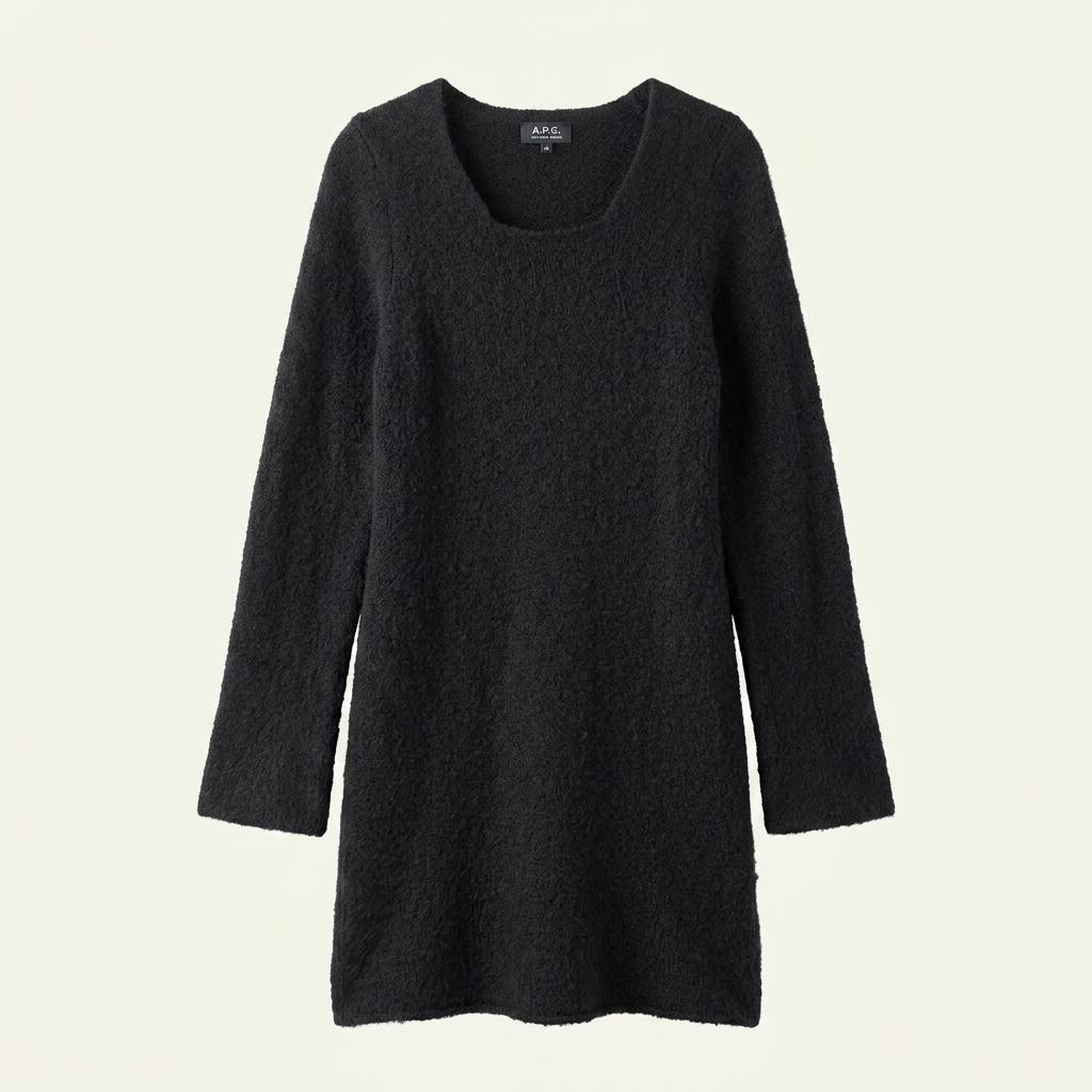 A.P.C. 블랙 니트 원피스 XS 1