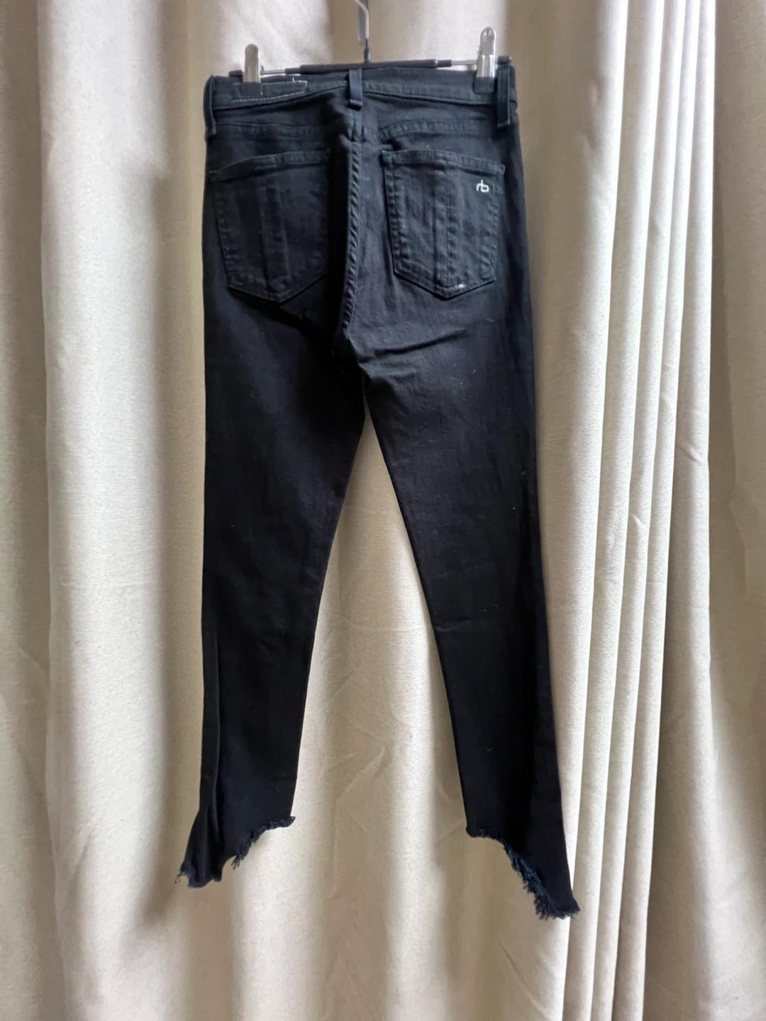 랙앤본 블랙 데님 팬츠 25 3
