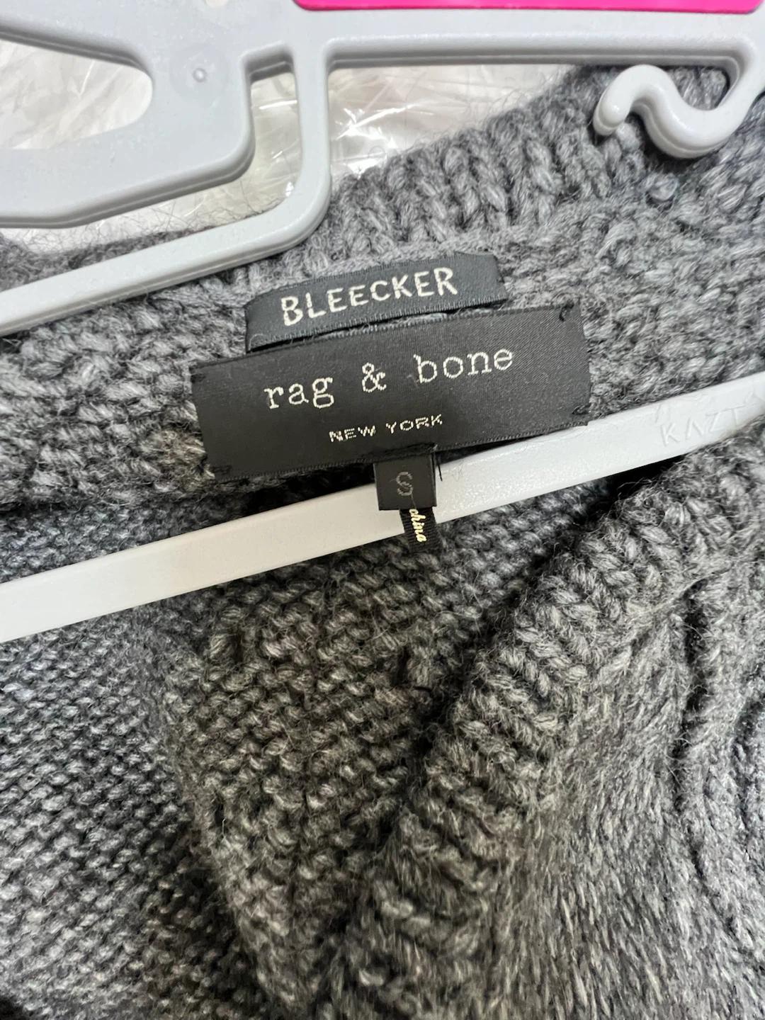 Rag & Bone 그레이 니트 가디건 S 5
