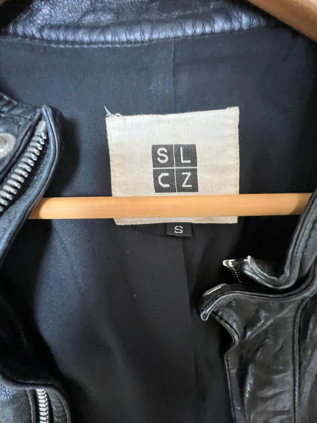 SLCZ 블랙 레더 라이더 자켓 S 4