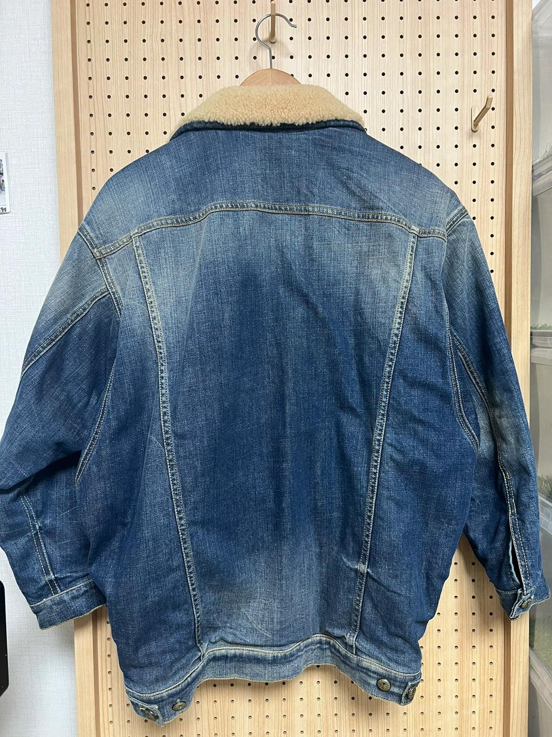R13 알써틴 오버핏 양털 청자켓 3