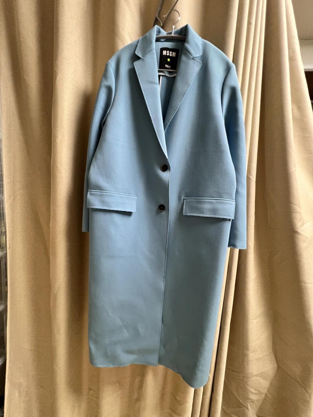 MSGM 코트 하늘색 40 엠에스지엠 2