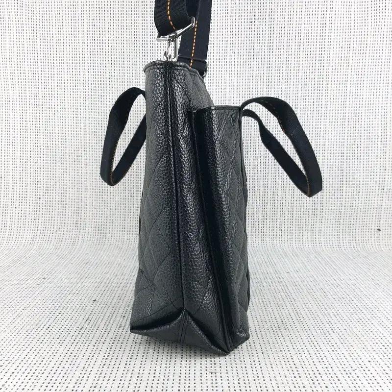 ELIT 블랙 퀄팅 투웨이백 3