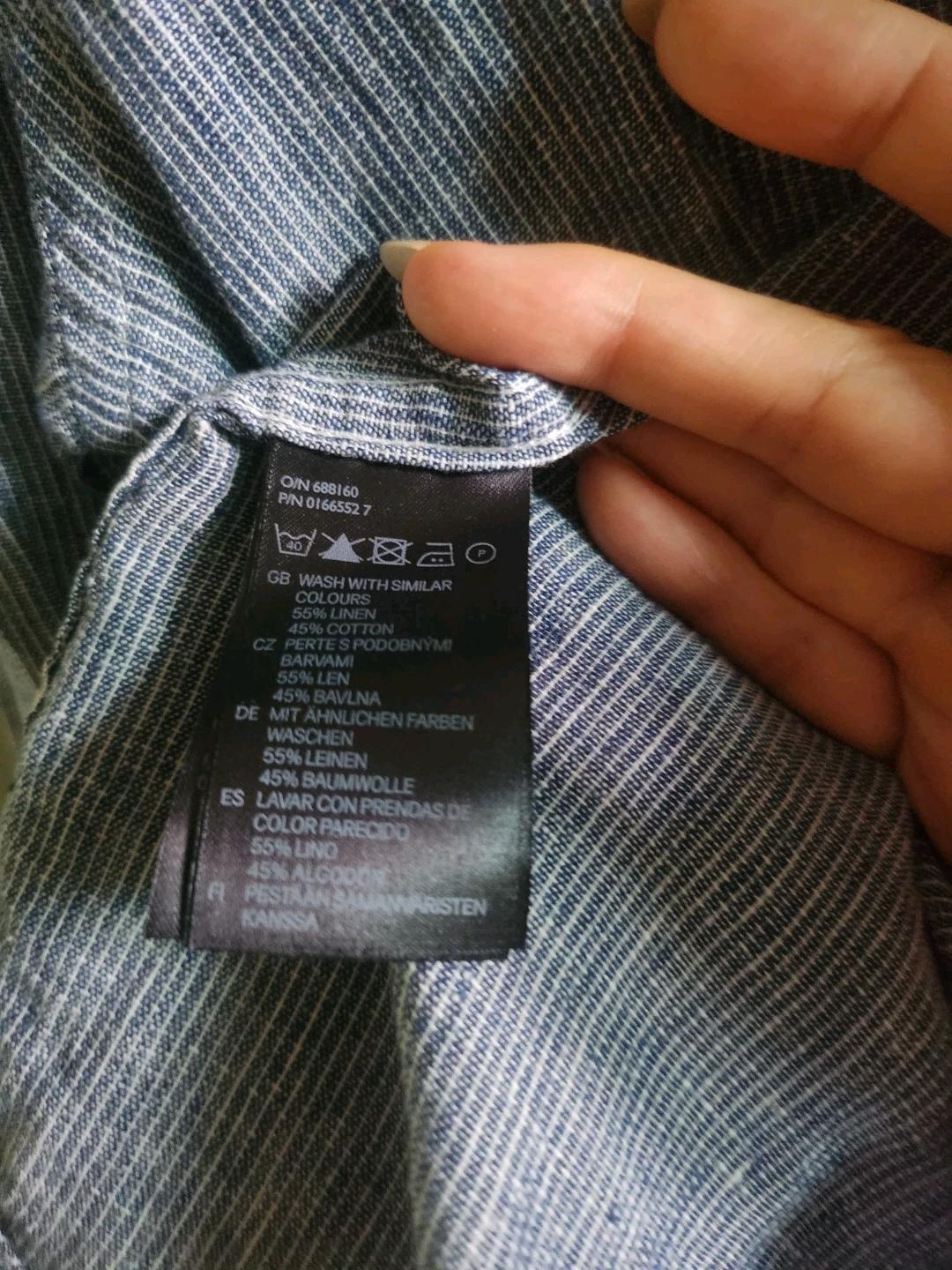H&M 남성 린넨셔츠 M 6