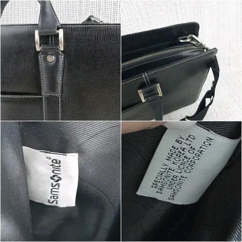 샘소나이트 가죽 서류가방 8