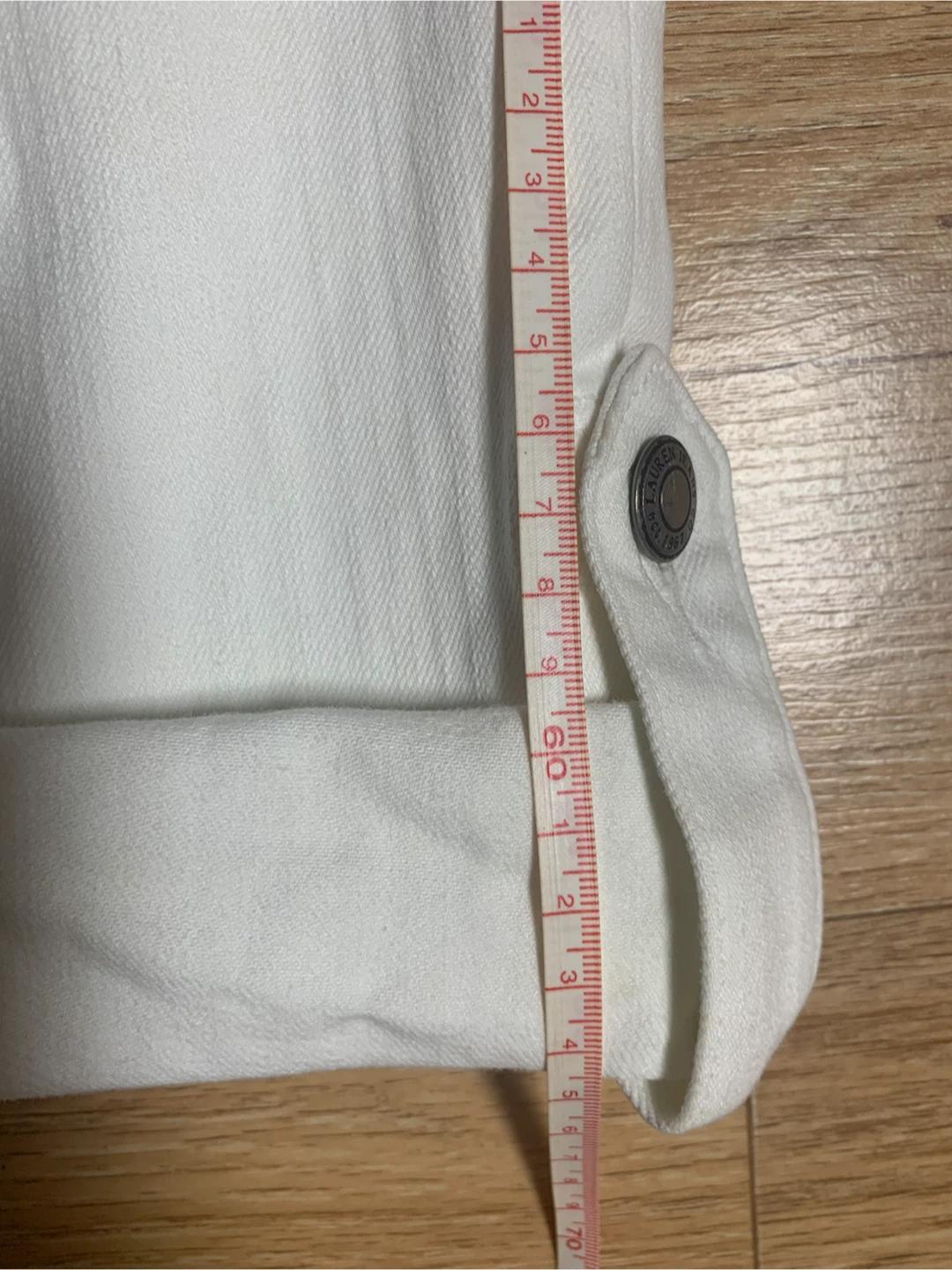 랄프로렌 화이트 크롭 데님 팬츠 8P 11