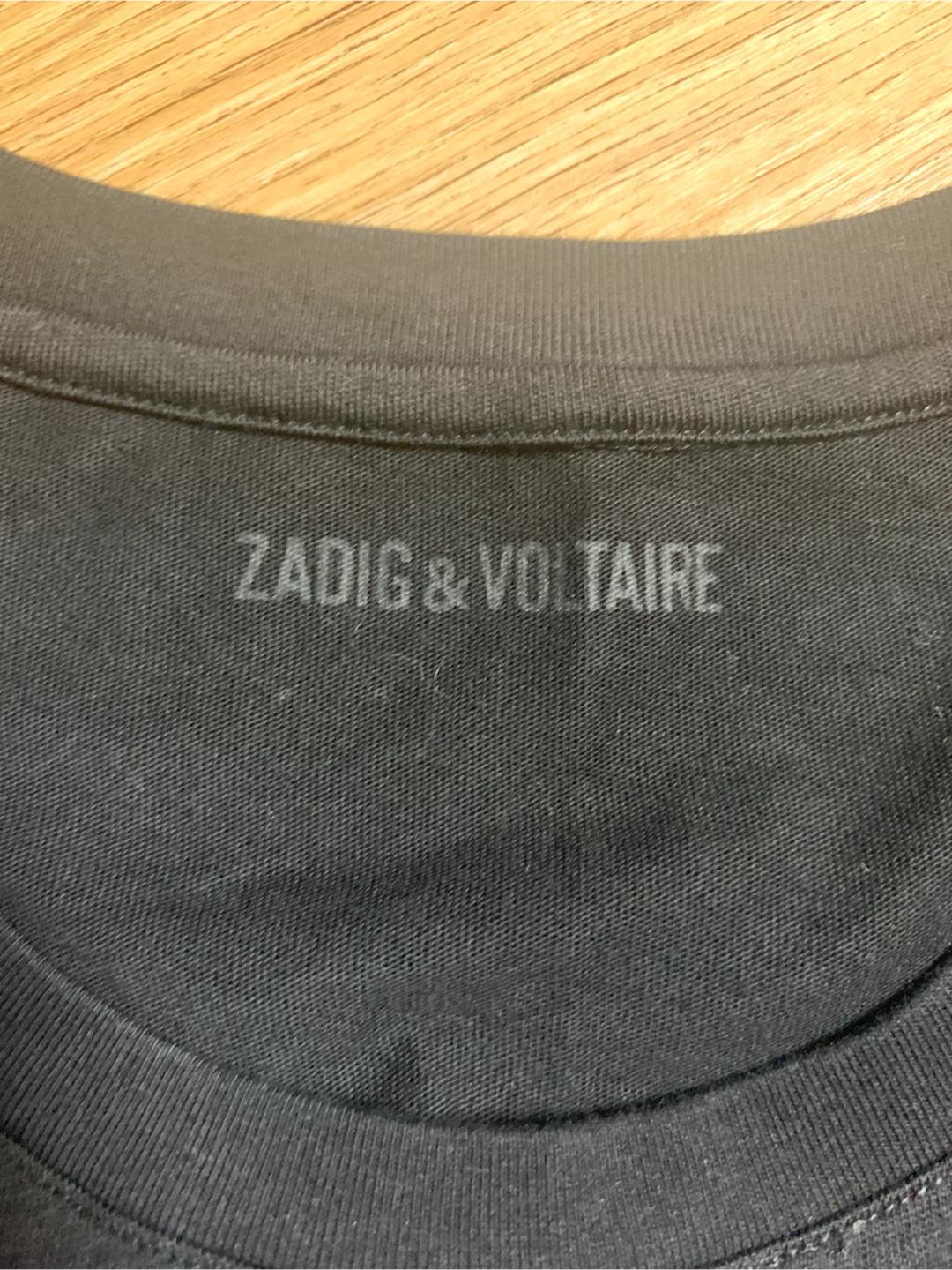 ZADIG&VOLTAIRE 블랙 스컬 펑크 티셔츠 5
