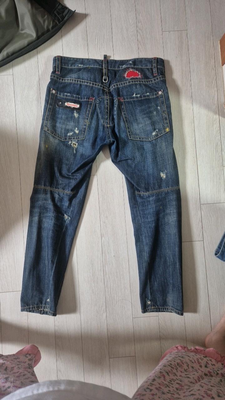 디스퀘어드2 워싱 빈티지 디테일 청바지 6