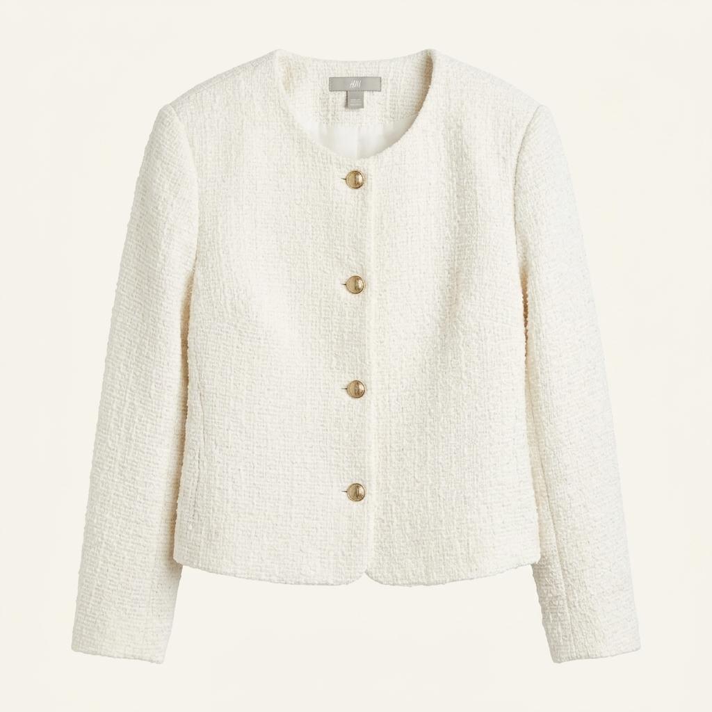 H&M 트위드 자켓