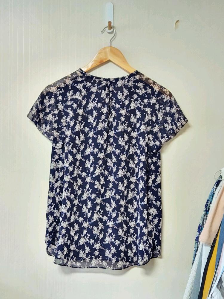 BCBG 쉬폰 블라우스 4